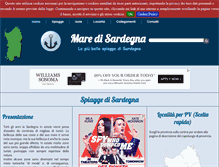 Tablet Screenshot of maredisardegna.net